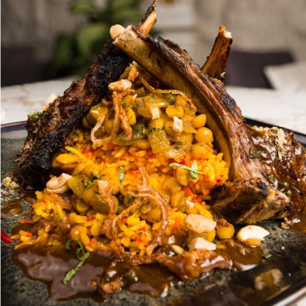 ريش يوليوس المشوية